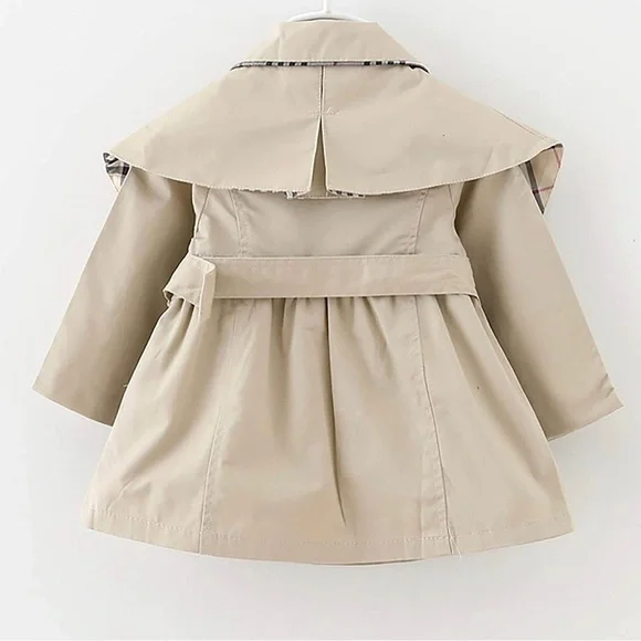 SOLD! NWT Toddler Girl Trench Fashion Coat - Picture 3 of 10